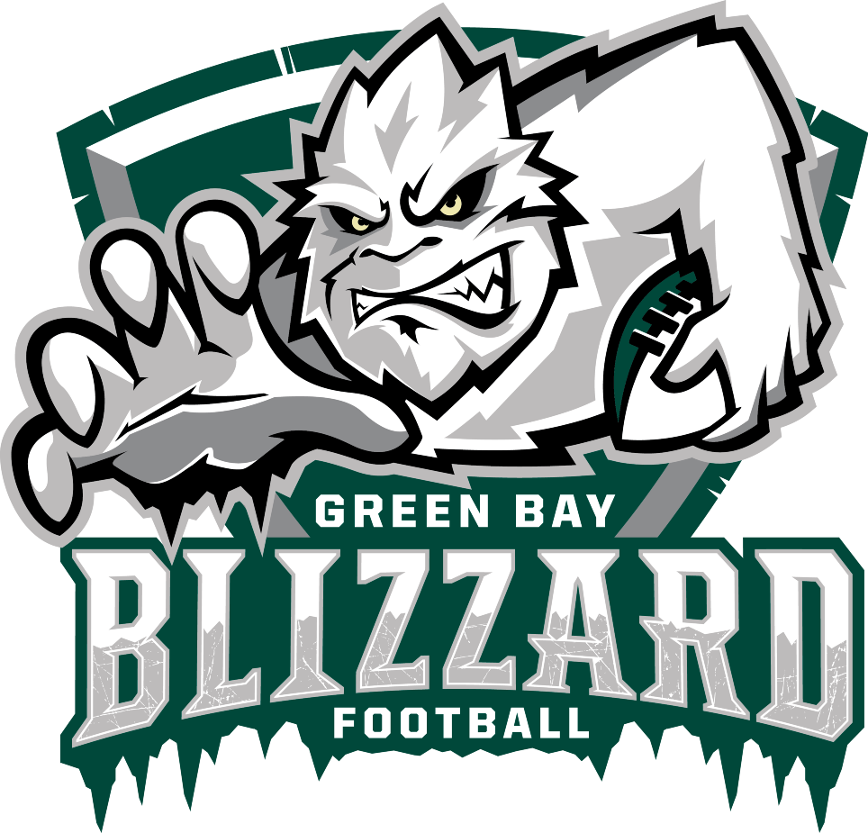 Green Bay Blizzard 2015-Pres Primary Logo iron on transfers for clothing